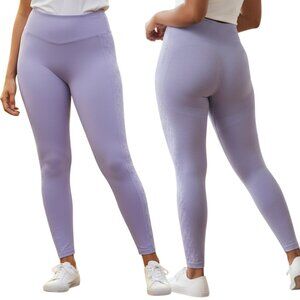 VICTORIA SECRET Lavender High Rise Satin Seamless Best Butt Leggings - Size XL